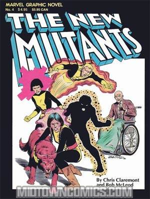 Marvel Graphic Novel #4 New Mutants Cover A 1st Ptg