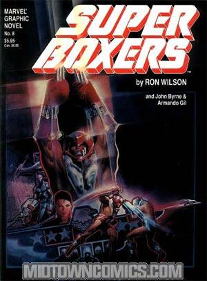 Marvel Graphic Novel #8 Super Boxers