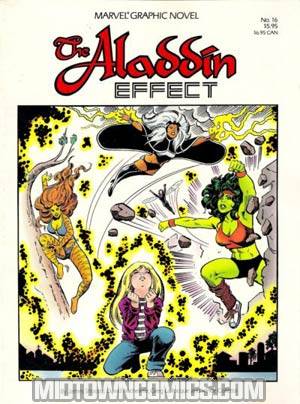 Marvel Graphic Novel #16 Aladdin Effect