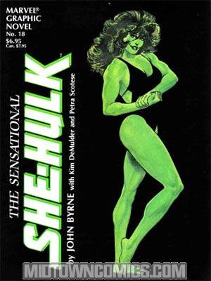 Marvel Graphic Novel #18 Sensational She-Hulk