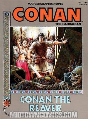 Marvel Graphic Novel #28 Conan The Reaver