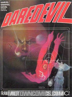 Marvel Graphic Novel #24 Daredevil Love And War Cover A 1st Ptg