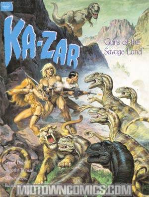 Marvel Graphic Novel Ka-Zar Guns Of The Savage Land