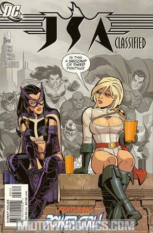 JSA Classified #3 Cover B 2nd Ptg