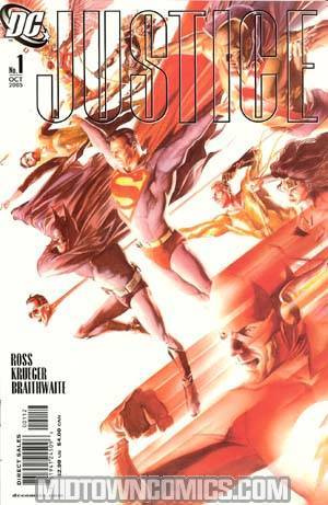 Justice (DC) #1 Cover C 2nd Ptg