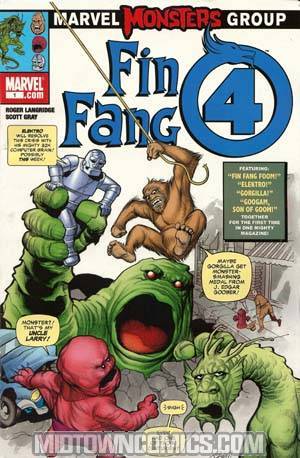 Marvel Monsters Fin Fang Four