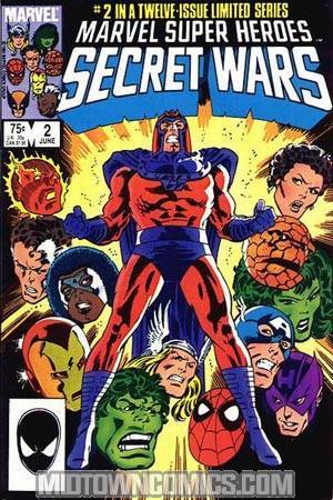 Marvel Super-Heroes Secret Wars #2 Cover A 1st Ptg