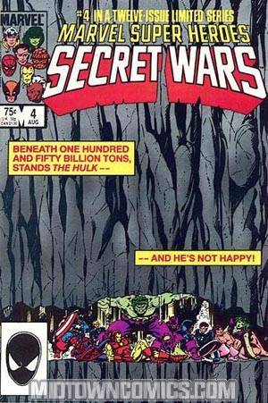 Marvel Super-Heroes Secret Wars #4 Cover A