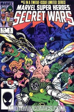 Marvel Super-Heroes Secret Wars #6 Cover A