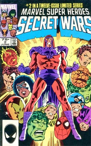 Marvel Super-Heroes Secret Wars #2 Cover B 2nd Ptg