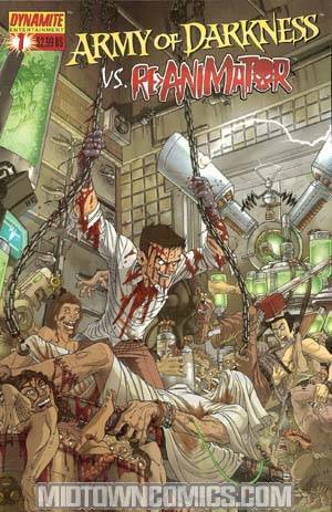 Army Of Darkness #1 (Vs Re-Animator) Cover A Bradshaw Cover