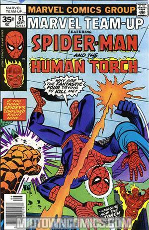 Marvel Team-Up #61 Cover B 35-Cent Variant Cover
