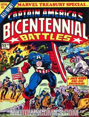 Marvel Treasury Special Vol 1- Featuring Captain Americas Bicentennial Battles Recommended Back Issues