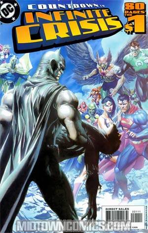 DC Countdown To Infinite Crisis #1 Cover B 1st Ptg Signed By Ivan Reis