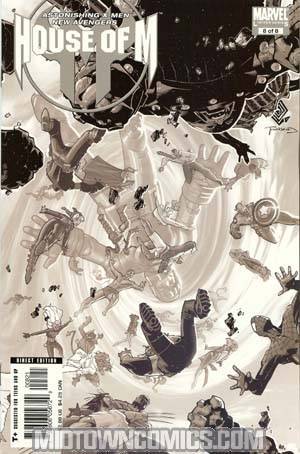 House Of M #8 Cover B Incentive Bachalo Variant Cover