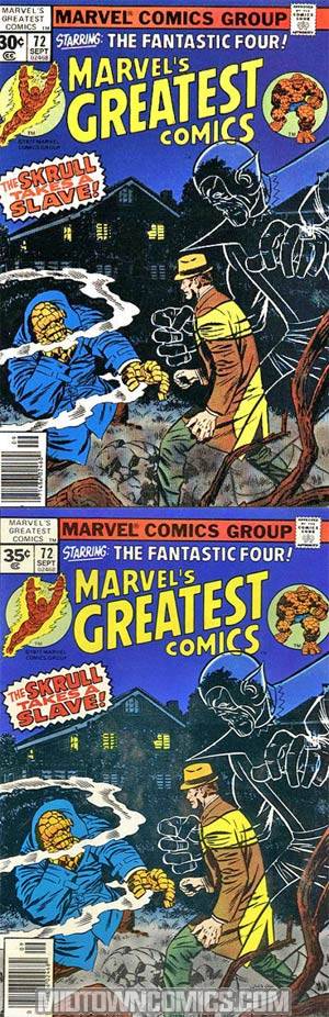 Marvels Greatest Comics #72 Cover A 30-Cent Regular Cover