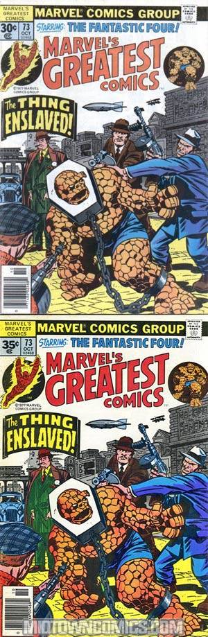 Marvels Greatest Comics #73 Cover A 30-Cent Regular Cover