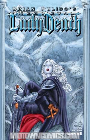 Brian Pulidos Medieval Lady Death #8 Premium Cvr