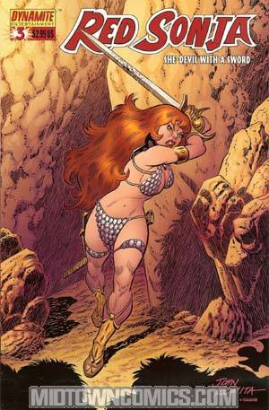 Red Sonja Vol 4 #3 Cover B Romita Sr