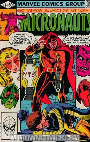 Micronauts #34