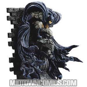 Batman On Gargoyle Wall Statue