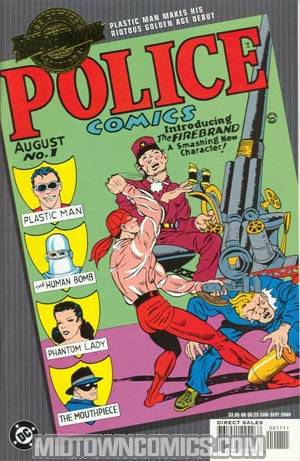 Millennium Edition Police Comics #1