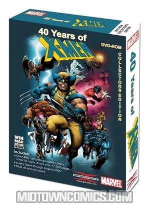 40 Years Of X-Men DVD-ROM