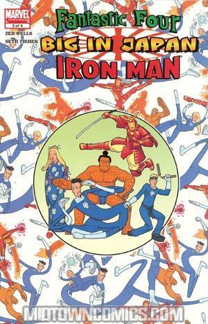 Fantastic Four Iron Man Big In Japan #3