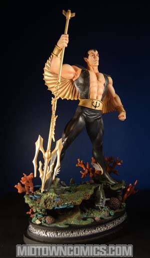 Sub-Mariner Black Costume Statue By Bowen