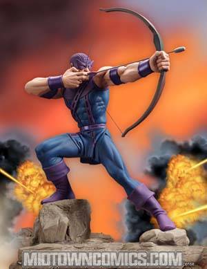 Hawkeye Cold-Cast Porcelain Statue