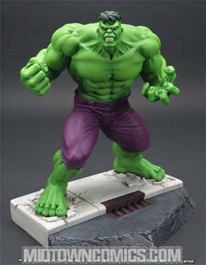 Incredible Hulk Cold-Cast Porcelain Statue