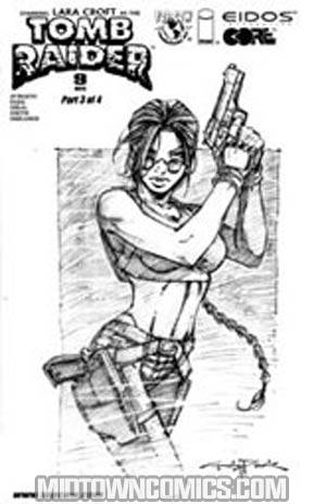 Tomb Raider #9 Cover C Andy Park Sketch Variant