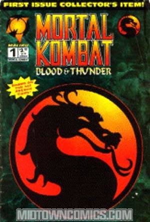 Mortal Kombat Blood And Thunder #1 Cover B Regular Mortal Kombat Symbol Cover