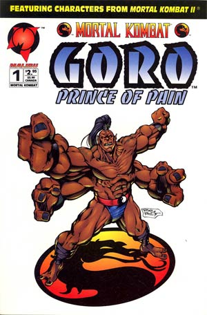 Mortal Kombat Goro Prince Of Pain #1