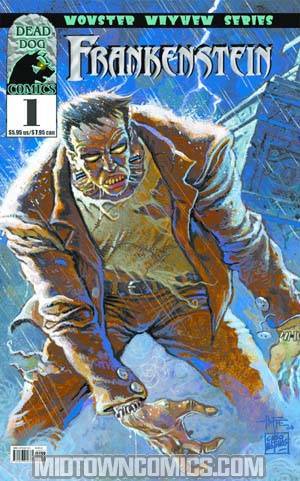 Monster Mayhem Series Frankenstein Variant Cover