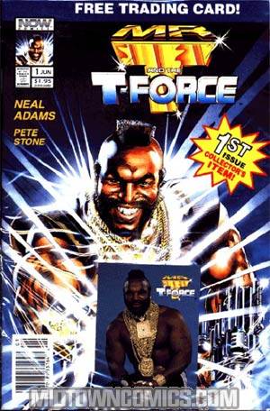 Mr T And The T-Force #1 Cover C Newsstand Edition Polybagged With Card