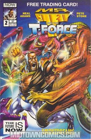 Mr T And The T-Force #2 Cover A Direct Sale Edition Polybagged With Card