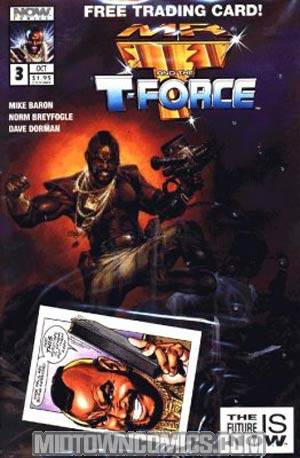 Mr T And The T-Force #3 Cover A Direct Sale Edition Polybagged With Card