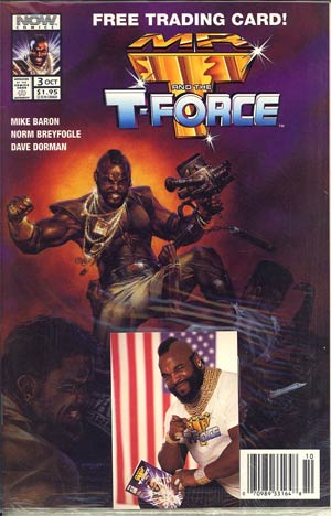 Mr T And The T-Force #3 Cover C Newsstand Edition Polybagged With Card