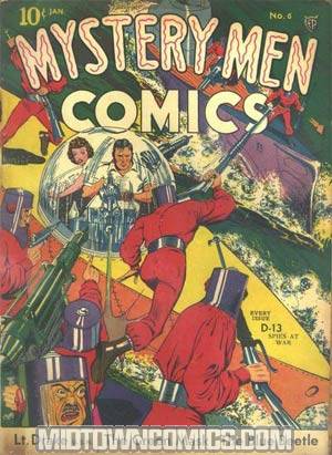 Mystery Men Comics #6