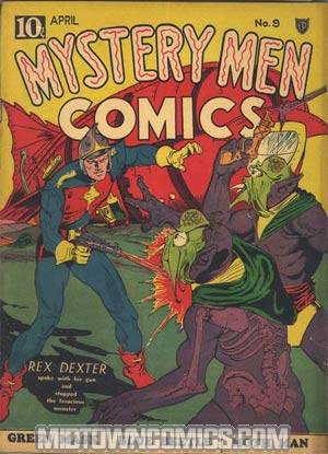 Mystery Men Comics #9