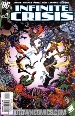 Infinite Crisis #4 Cover B George Perez