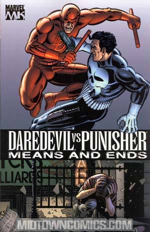 Daredevil vs Punisher Means And Ends TP