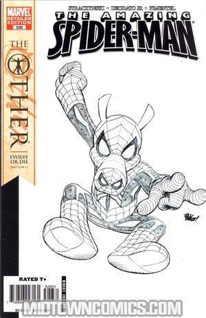 Amazing Spider-Man Vol 2 #528 Cover C Incentive Mike Wieringo Retailer Sketch Variant Cover