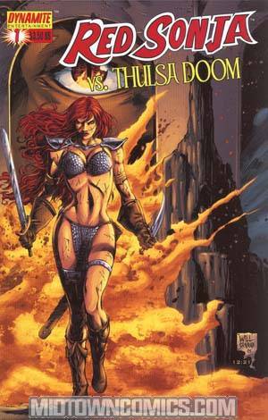 Red Sonja vs Thulsa Doom #1 Conrad Cvr