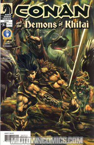 Conan & The Demons Of Khitai #3 2nd Printing (Black Title)