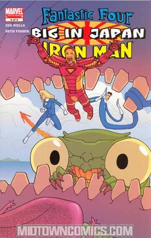 Fantastic Four Iron Man Big In Japan #4