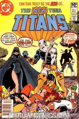 New Teen Titans #2 Cover A Recommended Back Issues