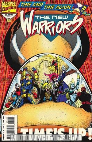 New Warriors #50 Cover B Glow-In-The-Dark Cover