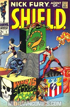 Nick Fury Agent Of SHIELD #1 Cover A 1st Ptg